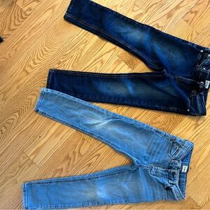 Hudson Jeans Blue Straight Cut Denim